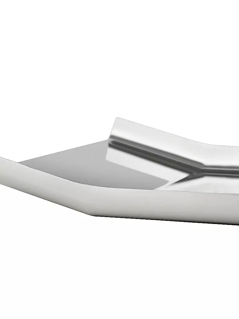 ALESSI | Tablett eckig ARRAN Edelstahl | silber
