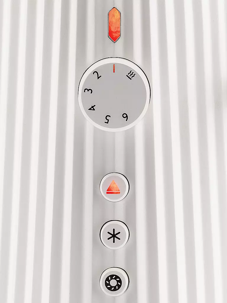 ALESSI | Toaster Plisse Weiss MDL08/W | dunkelgrün