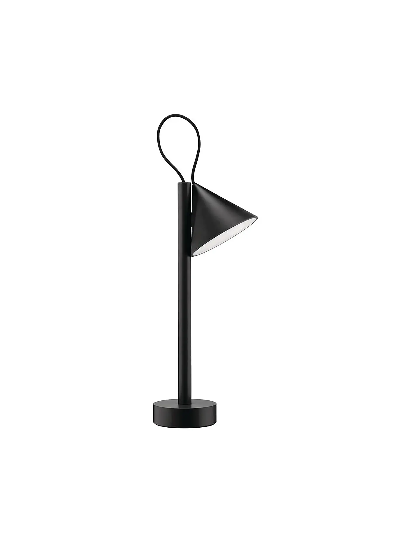 ALESSI | Tragbare Lampe TSUMIKI Black | schwarz