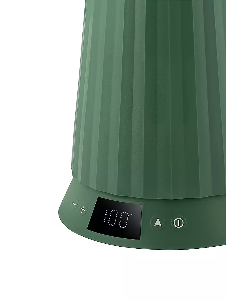 ALESSI | Wasserkocher 1,7l Plissee Th. Harz / Gruen | weiss
