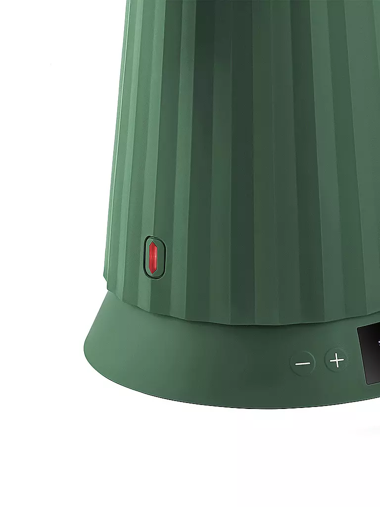 ALESSI | Wasserkocher 1,7l Plissee Th. Harz / Gruen | weiss