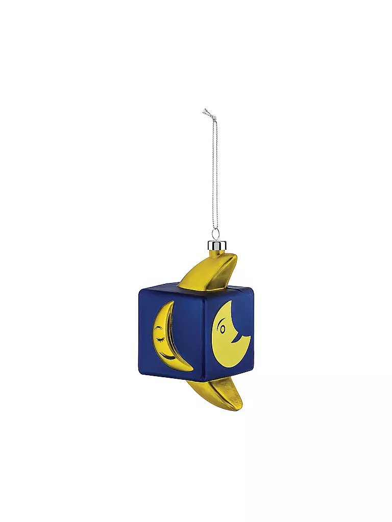 ALESSI | Weihnachtsschmuck - Weihnachts Ornament Mooncube | bunt