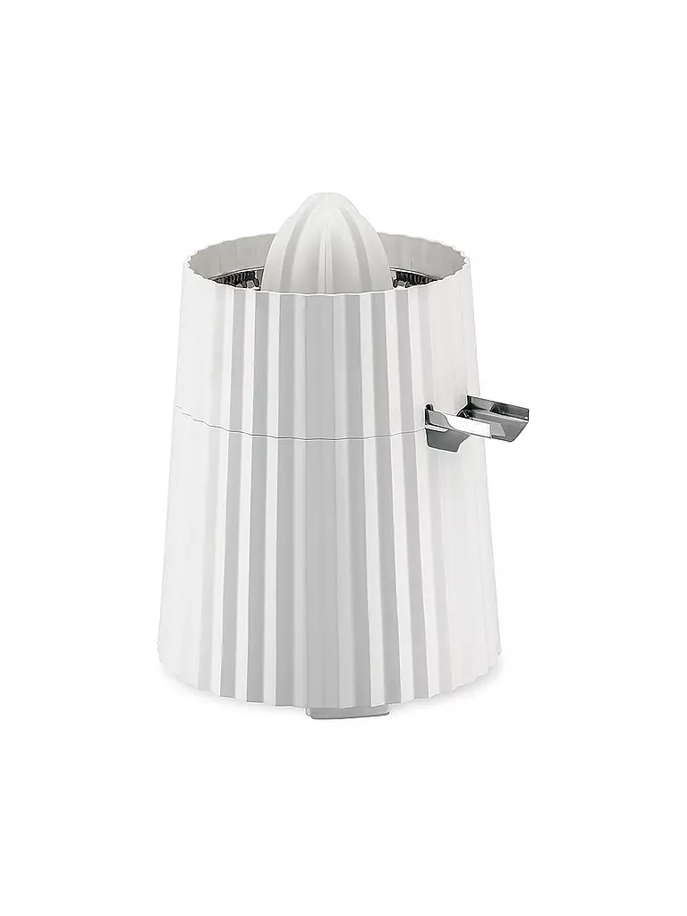 ALESSI | Zitruspresse Plisse Weiss MDL07/W | dunkelgrün