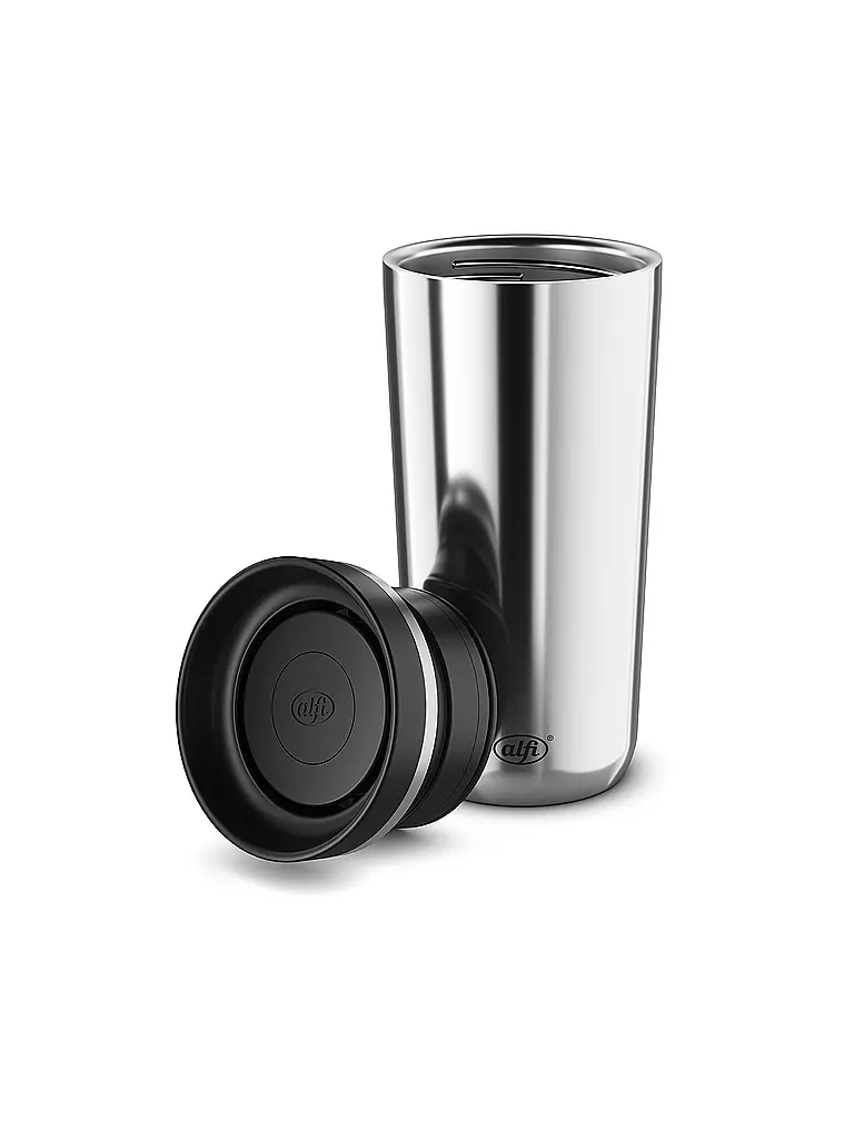 ALFI | Coffee to go-Becher 0,38l MUG PRO edelstahl | schwarz