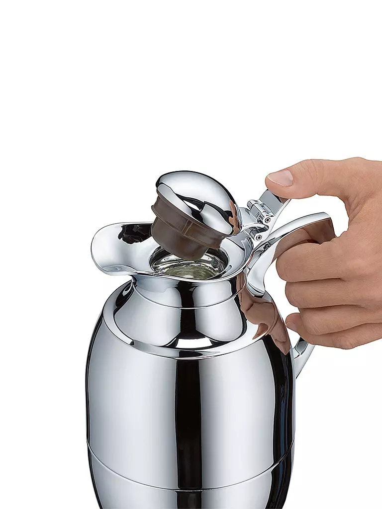 ALFI | Thermoskanne - Isolierkanne 0,65l JUWEL Edelstahl | silber