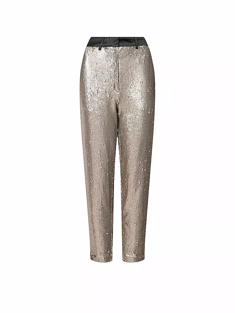 ALLSAINTS | Hose LEIGH SEQUIN | silber