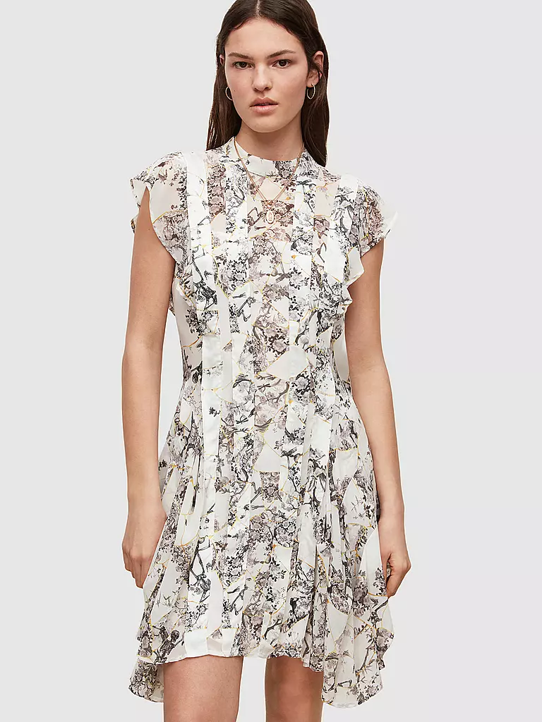 ALLSAINTS | Kleid Fleur Buruberu  | weiss