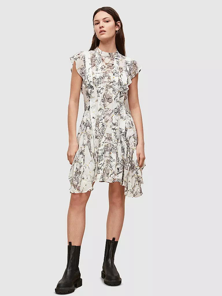 ALLSAINTS | Kleid Fleur Buruberu  | weiss