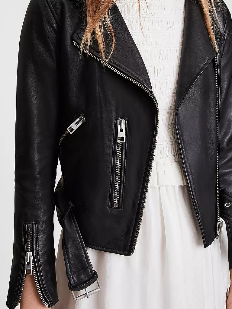 ALLSAINTS | Lederjacke Balfern | schwarz