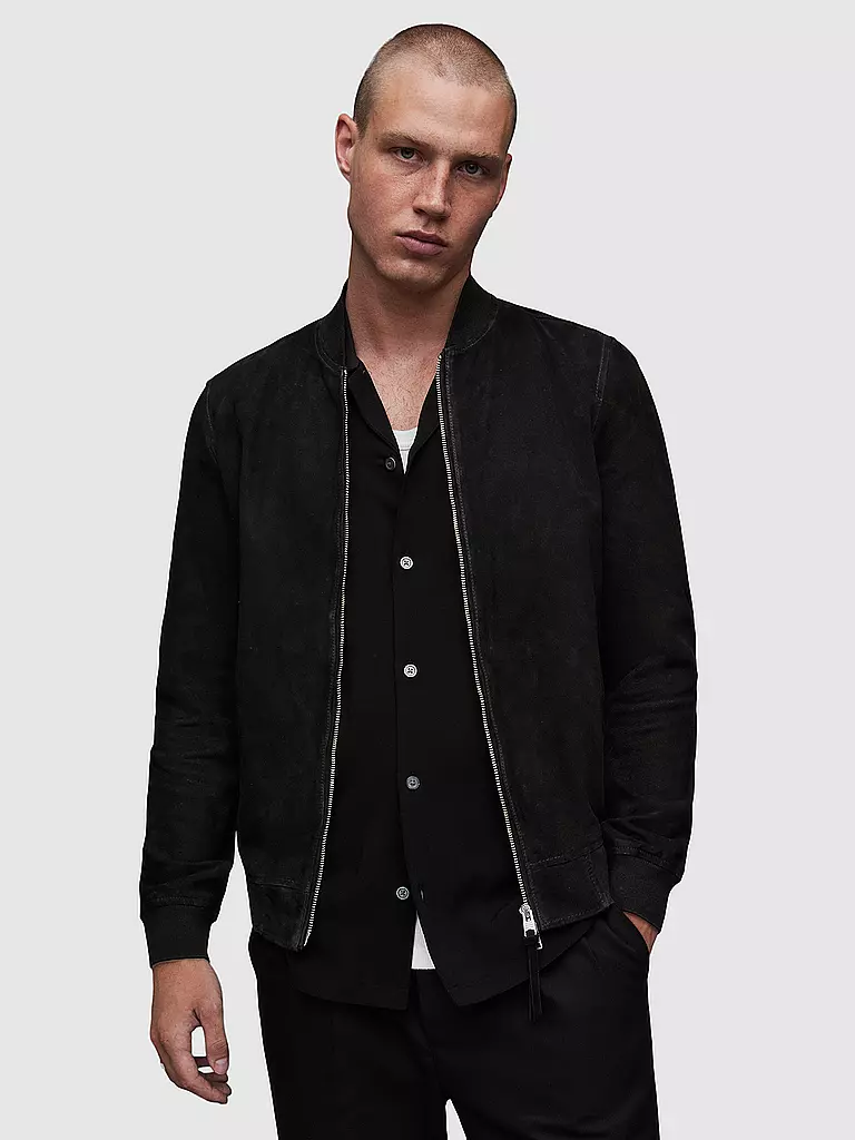 ALLSAINTS | Lederjacke RONAN  | schwarz