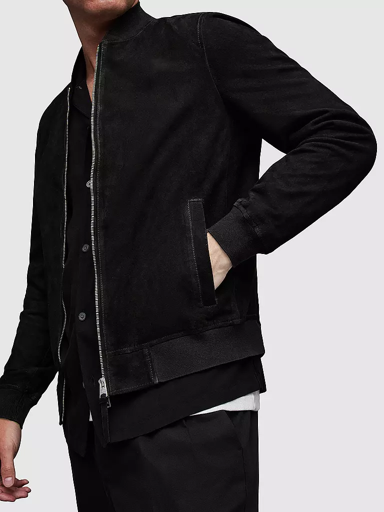 ALLSAINTS | Lederjacke RONAN | schwarz