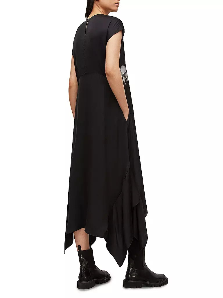 ALLSAINTS | Maxikleid Gian KOSUMOSO | schwarz