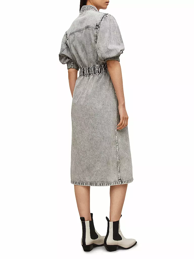 ALLSAINTS | Maxikleid Jeanskleid Osa  | grau