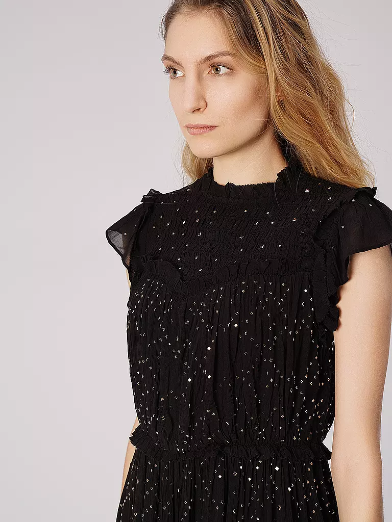 ALLSAINTS | Minikleid PERRI SPARKLE  | schwarz