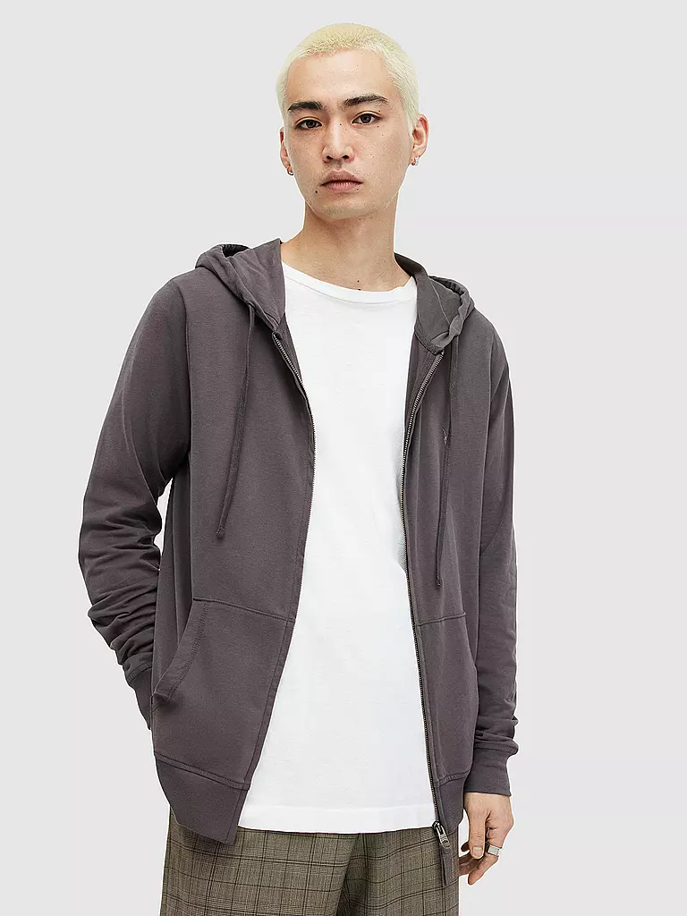 ALLSAINTS | Sweatjacke BRACE | schwarz