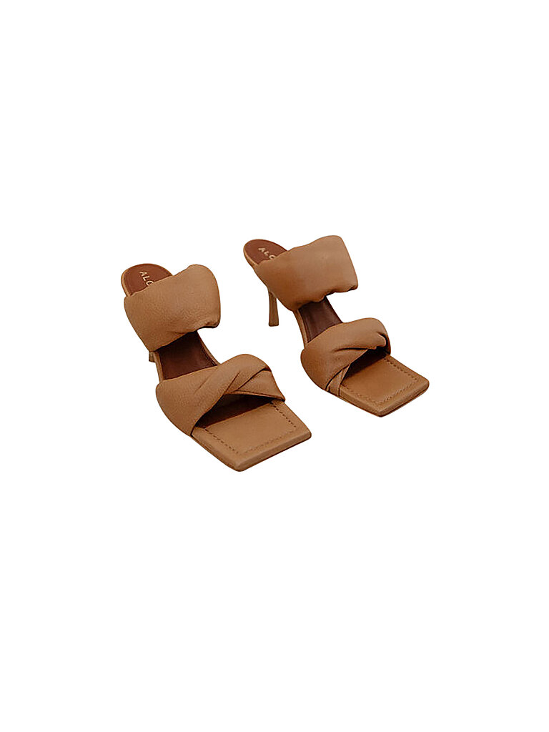ALOHAS Pantoletten Twist Camel | 37