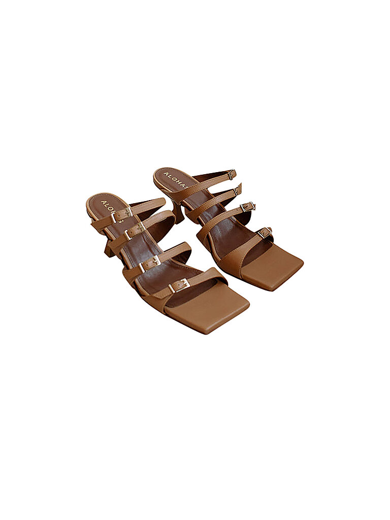 ALOHAS Pantoletten Prickly Camel | 37