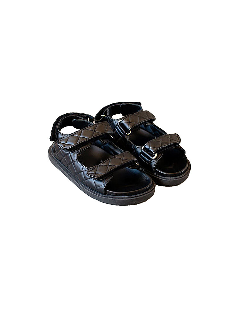 ALOHAS Sandale Hook-Loop schwarz | 37