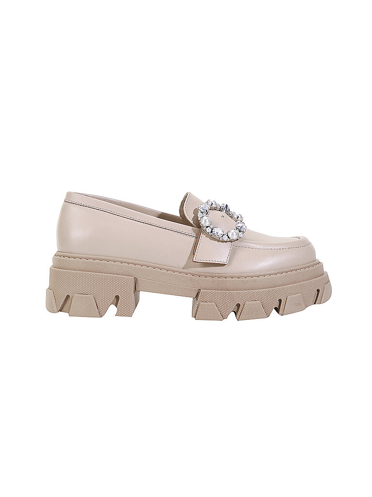 ALOHAS Lederschuhe - Loafer  beige | 38