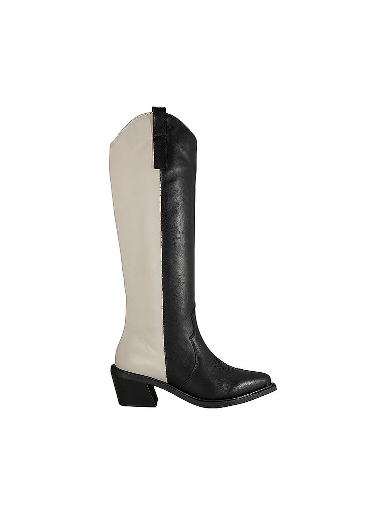 Alohas Mount Boots Black Cream 37