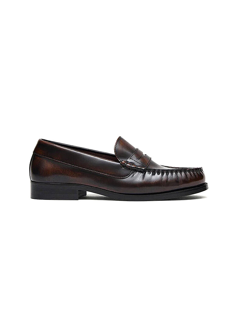 ALOHAS Loafers RIVET braun | 37