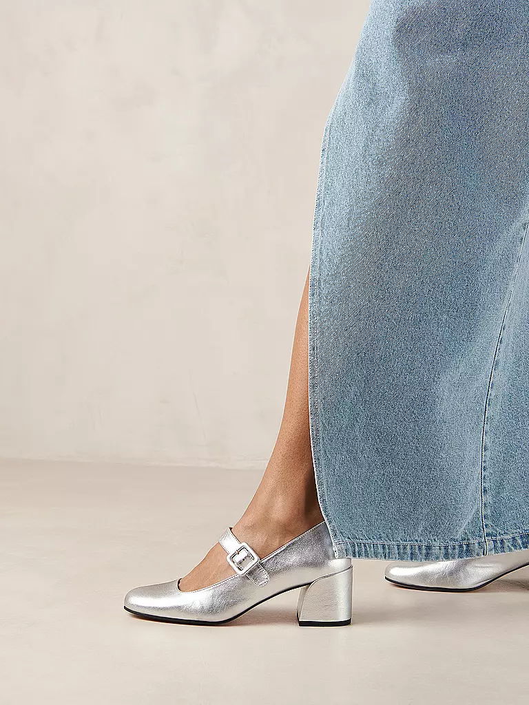 ALOHAS | Pumps LEAH | silber