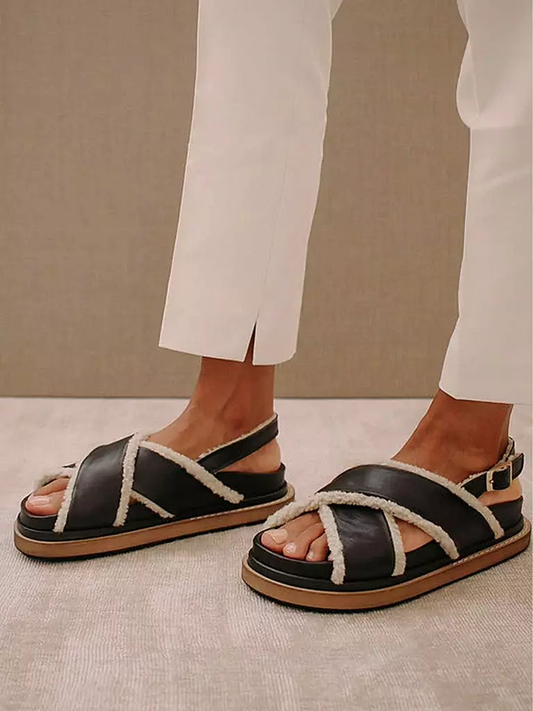 ALOHAS | Sandalen MARSHMALLOW | schwarz