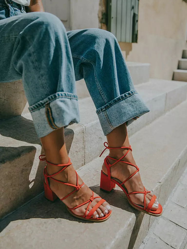 ALOHAS | Sandalen SOPHIE | orange