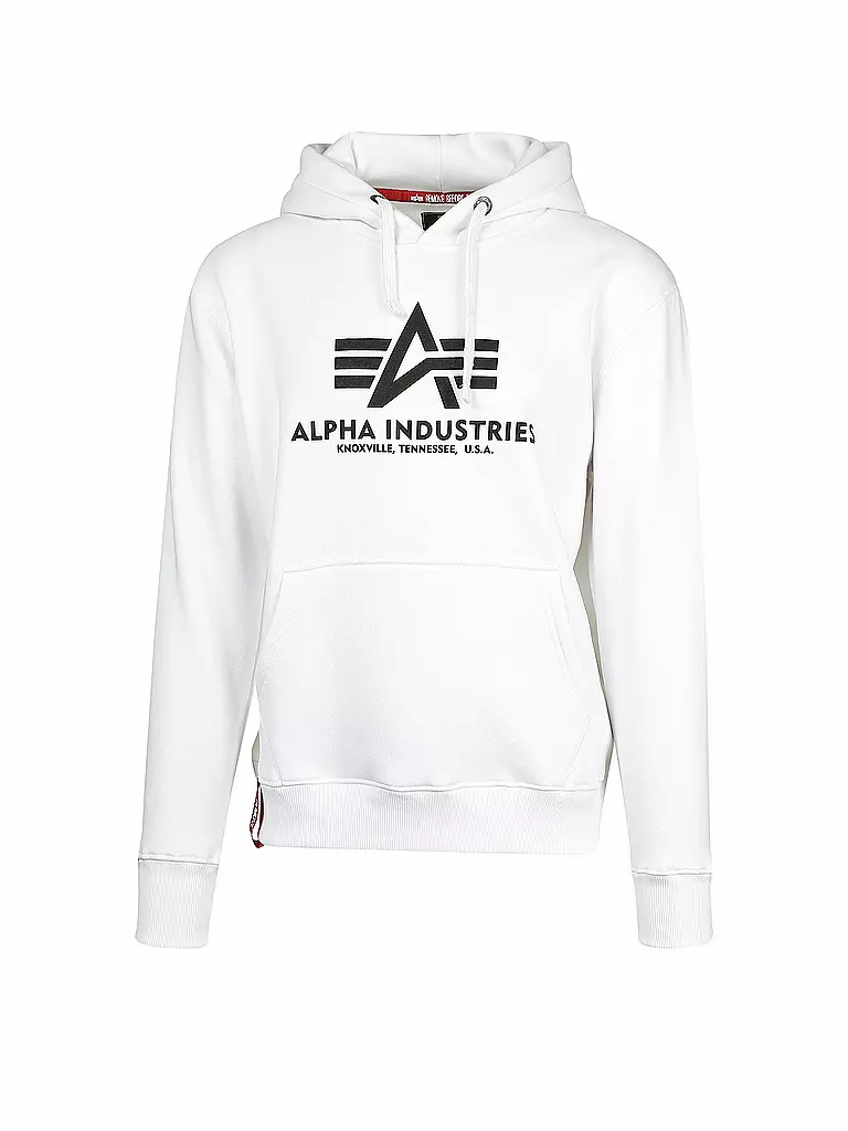 ALPHA INDUSTRIES | Kapuzensweater - Hoodie  | weiss