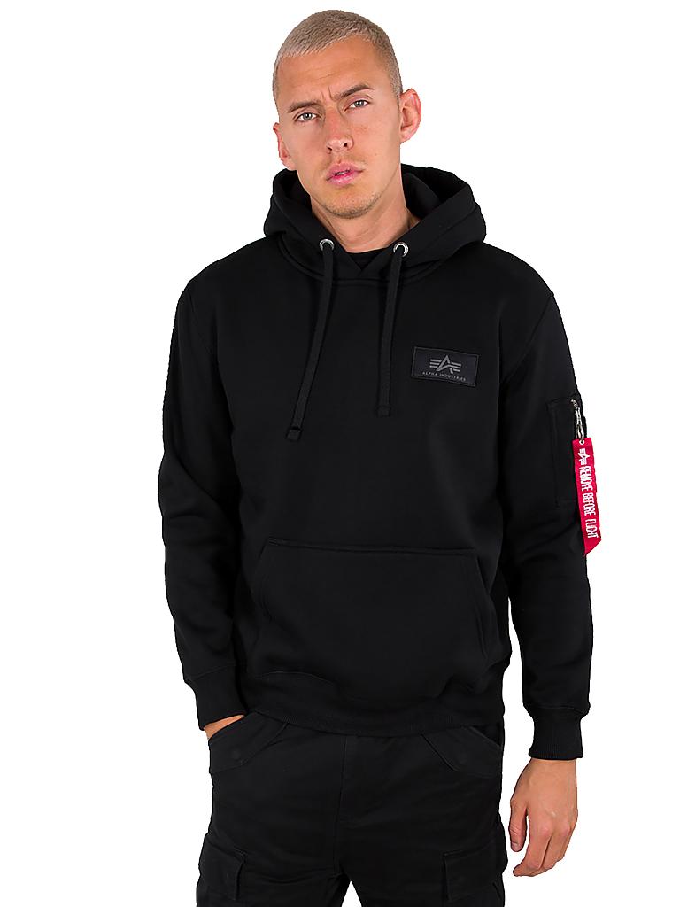 ALPHA INDUSTRIES | Kapuzensweater - Hoodie  | schwarz