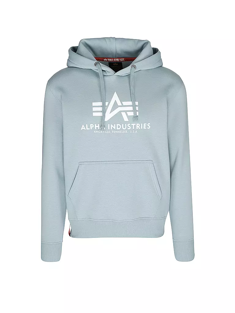 ALPHA INDUSTRIES | Kapuzensweater - Hoodie  | hellblau