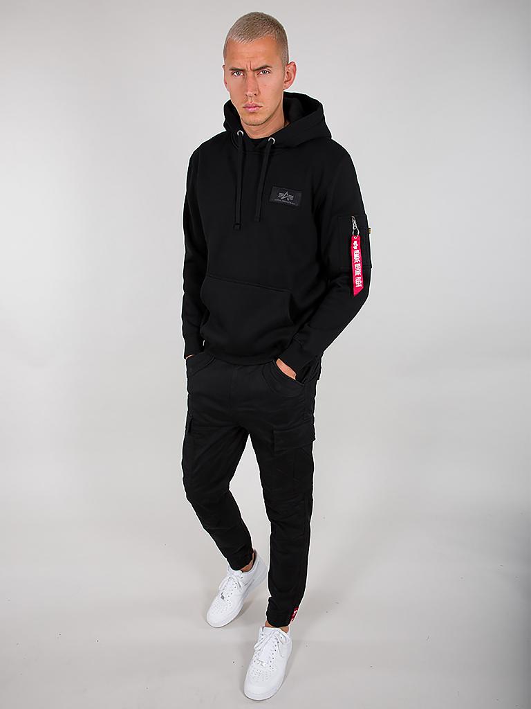 ALPHA INDUSTRIES | Kapuzensweater - Hoodie  | schwarz