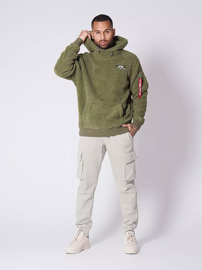 ALPHA INDUSTRIES | Kapuzensweater - Hoodie  | olive