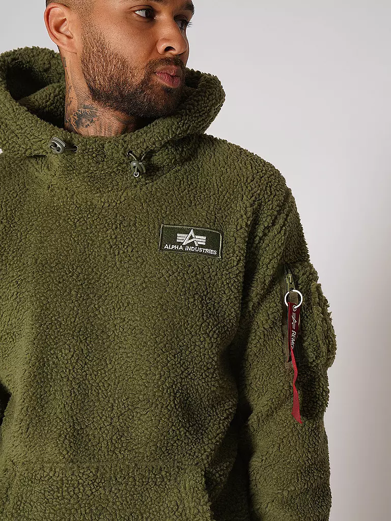 ALPHA INDUSTRIES | Kapuzensweater - Hoodie  | olive