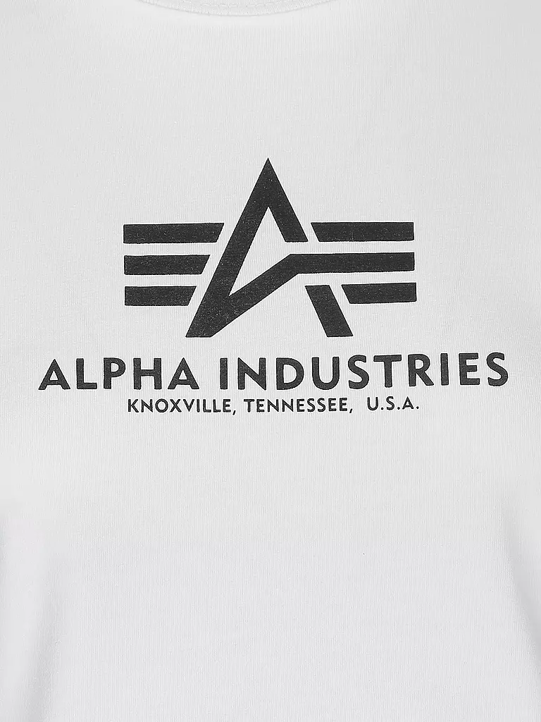 ALPHA INDUSTRIES | Langarmshirt | weiss
