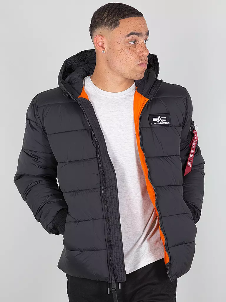 ALPHA INDUSTRIES | Steppjacke | schwarz