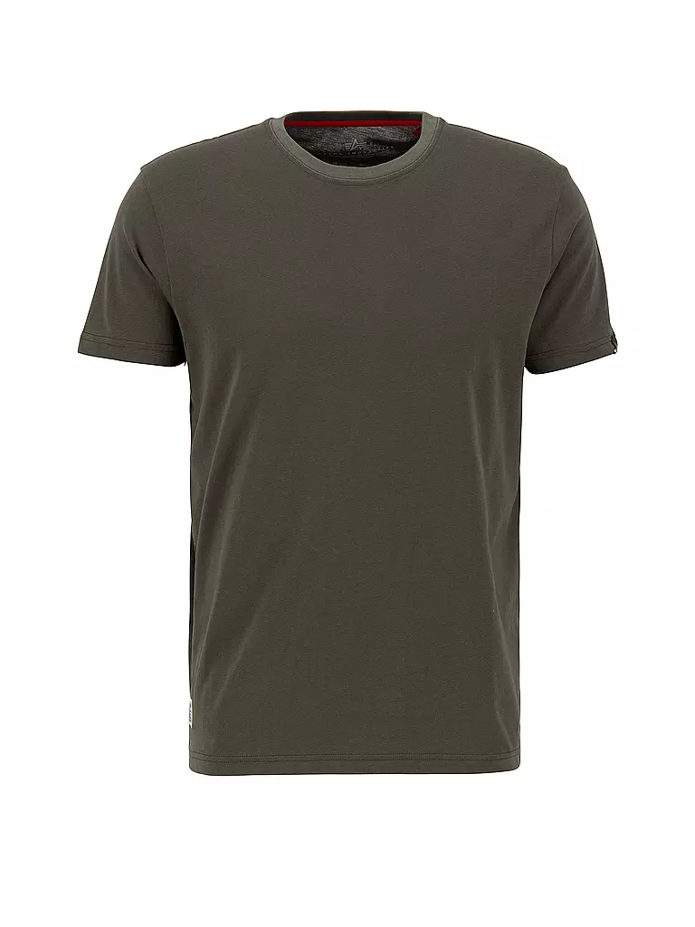 ALPHA INDUSTRIES | T-Shirt USN BLOOD CHIT T 2 | olive