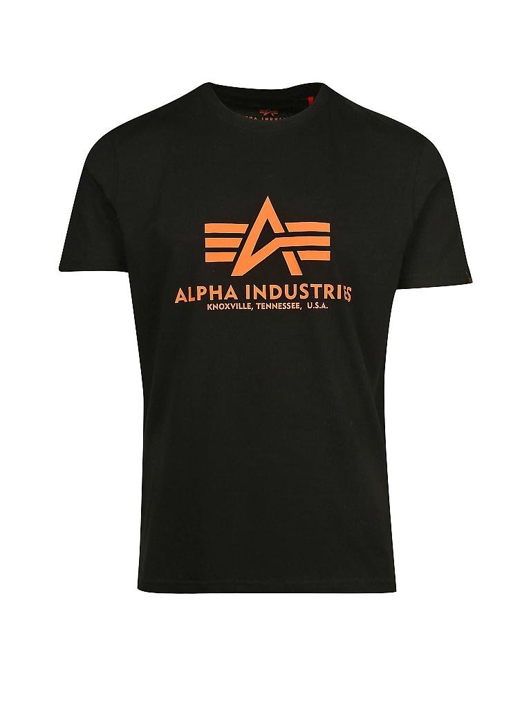 ALPHA INDUSTRIES | T-Shirt | schwarz