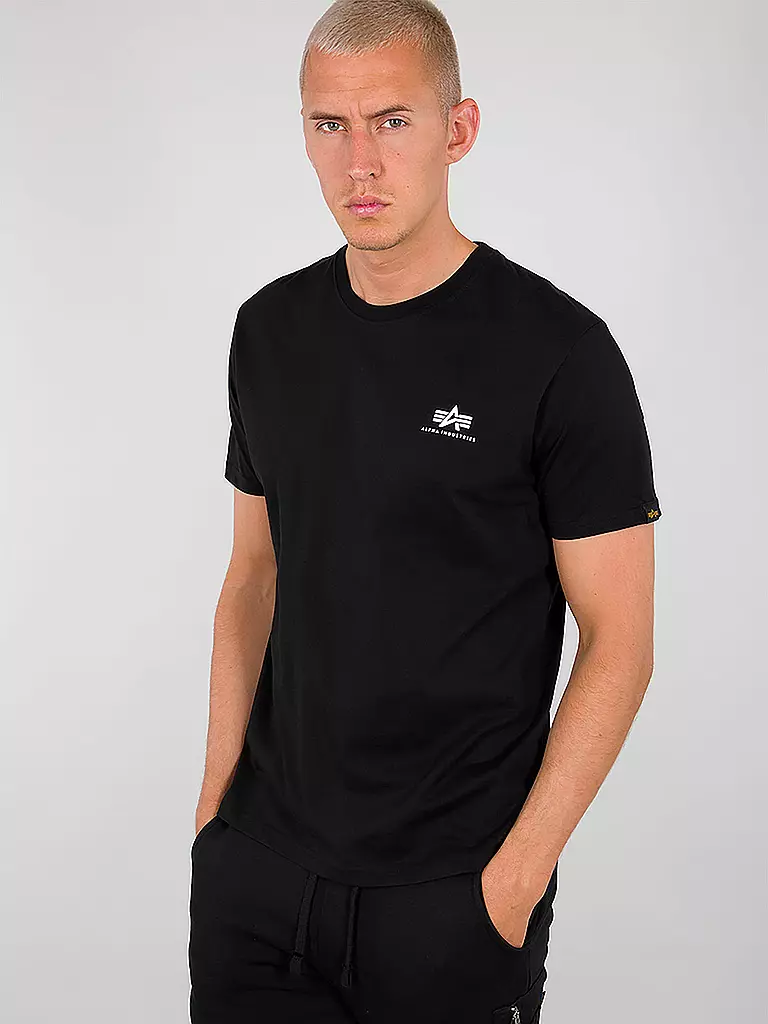 ALPHA INDUSTRIES | T-Shirt | schwarz