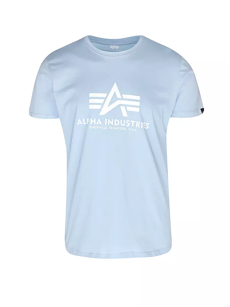 ALPHA INDUSTRIES | T-Shirt | hellblau