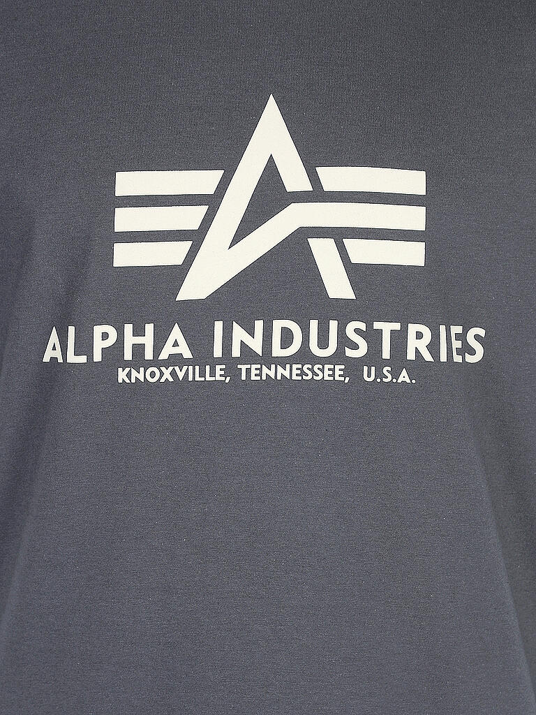 ALPHA INDUSTRIES | T-Shirt | grau