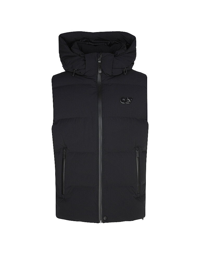 Daunensteppgilet OCOAV schwarz S herren