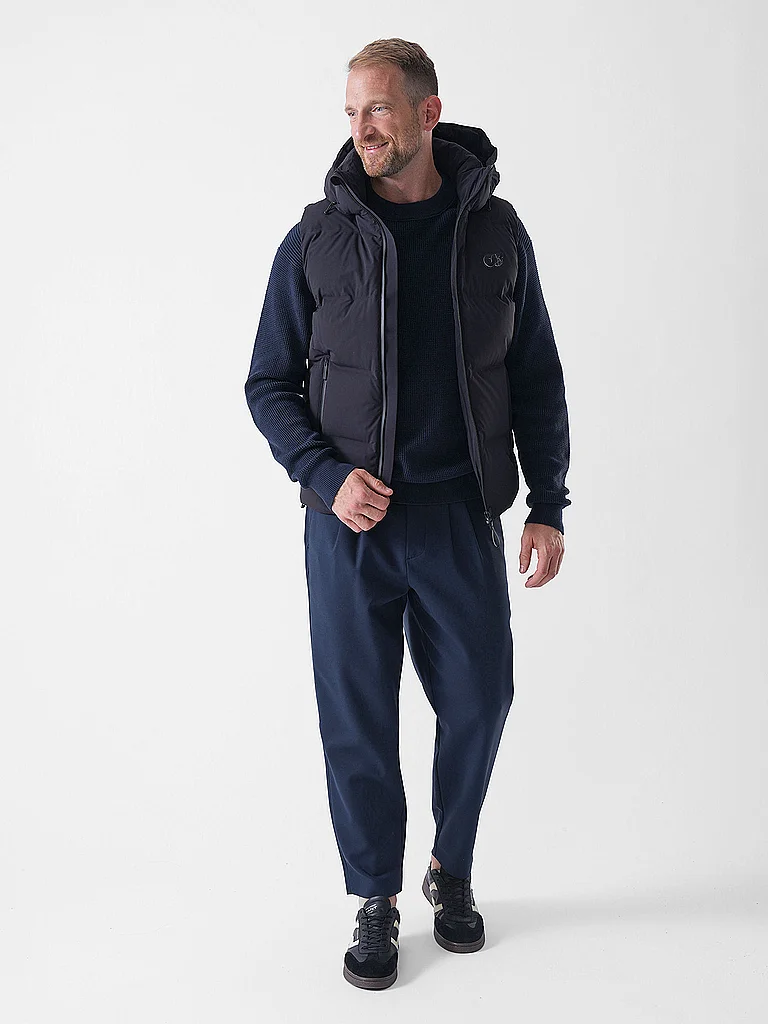 Alphatauri Ocoav Herren Daunensteppgilet Schwarz Größe S 2