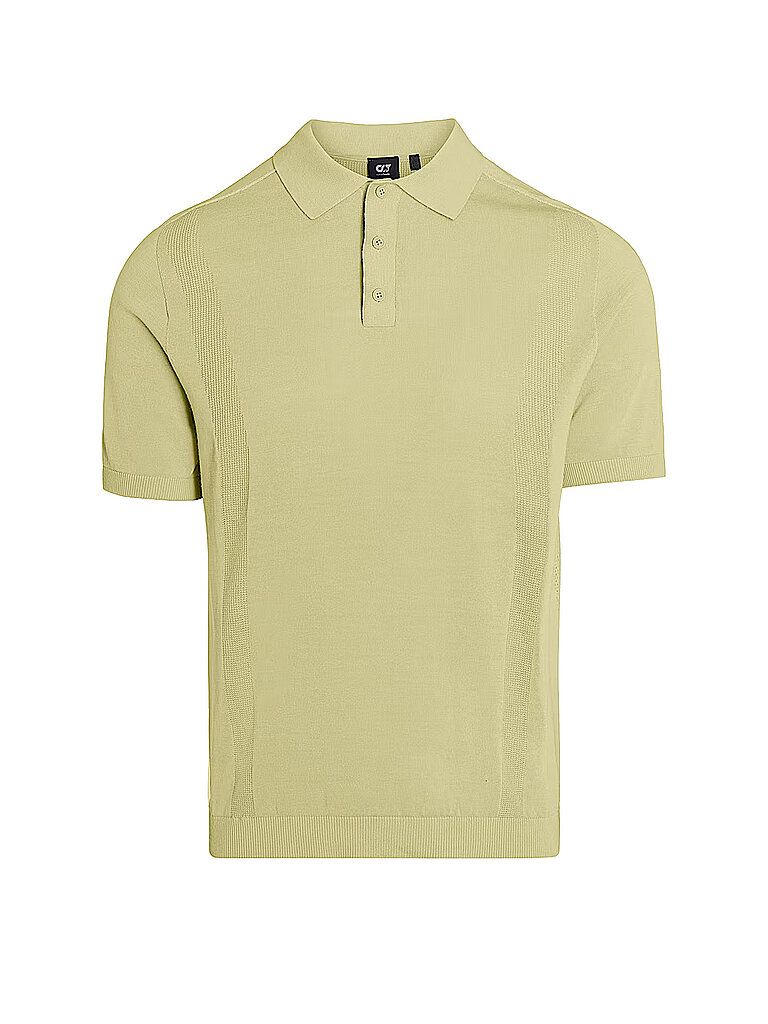 Poloshirt gelb L herren