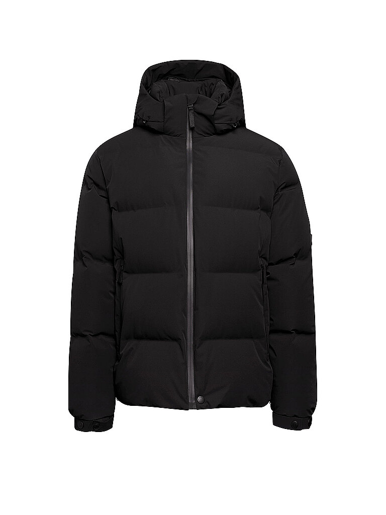 ALPHATAURI Daunensteppjacke ODORU schwarz | S