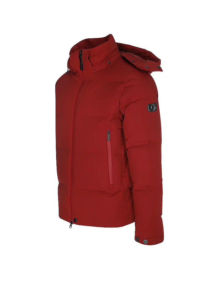 ALPHATAURI | Daunensteppjacke ODORU | dunkelrot