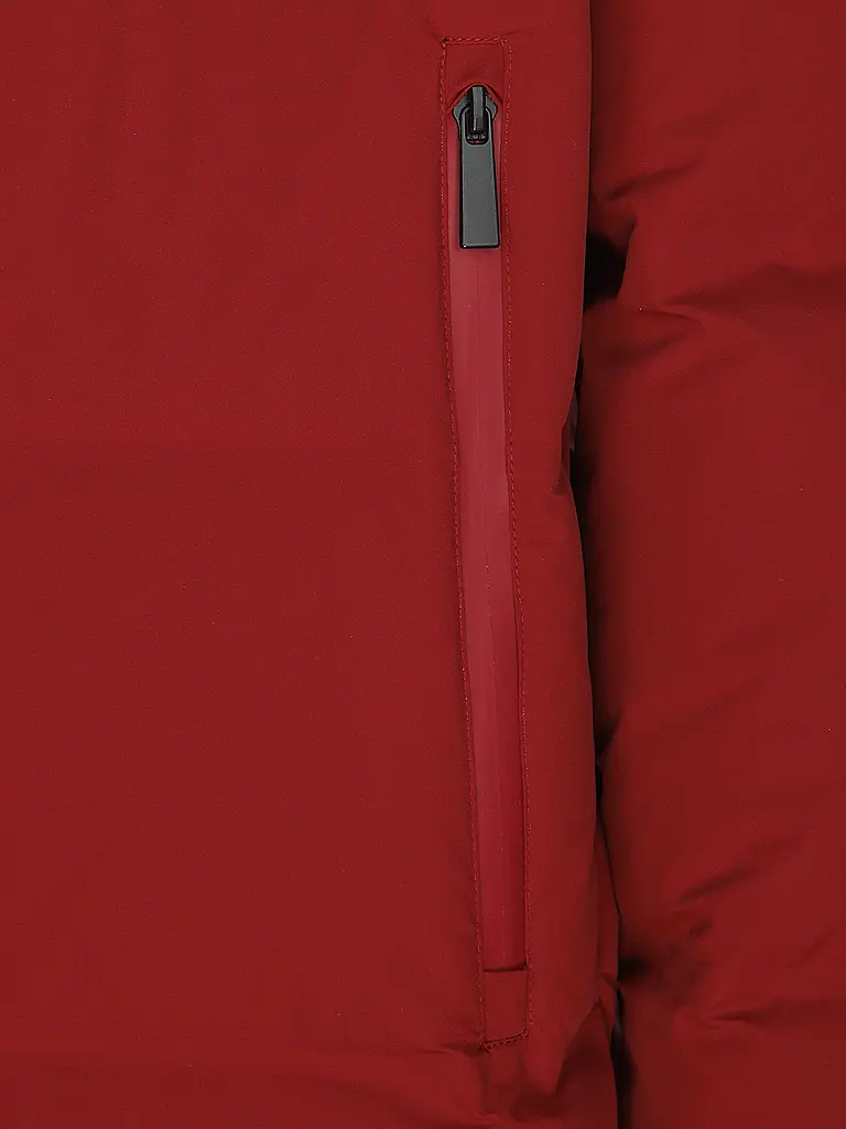 ALPHATAURI | Daunensteppjacke ODORU | dunkelrot