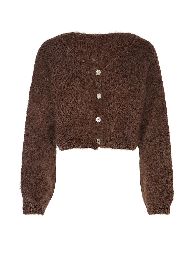 Cardigan Cropped Fit CORNELIA braun S damen