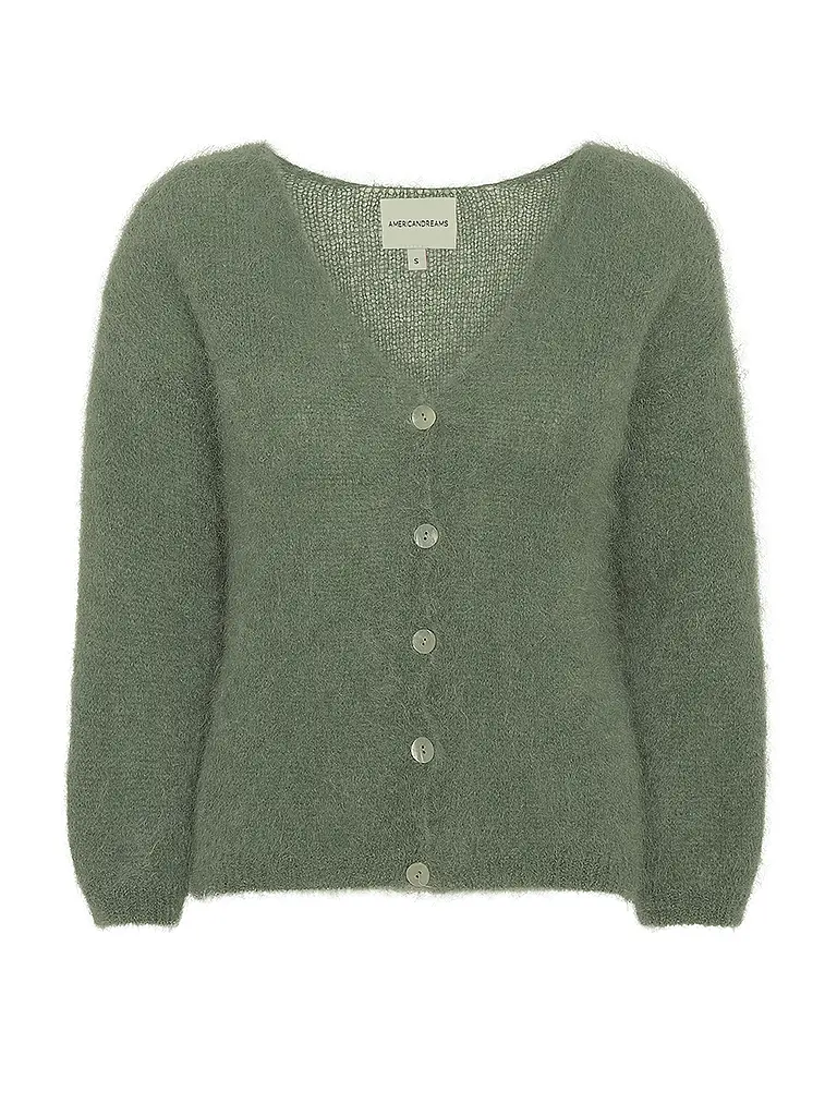 AMERICAN DREAMS | Cardigan CORNELIA | dunkelgrün