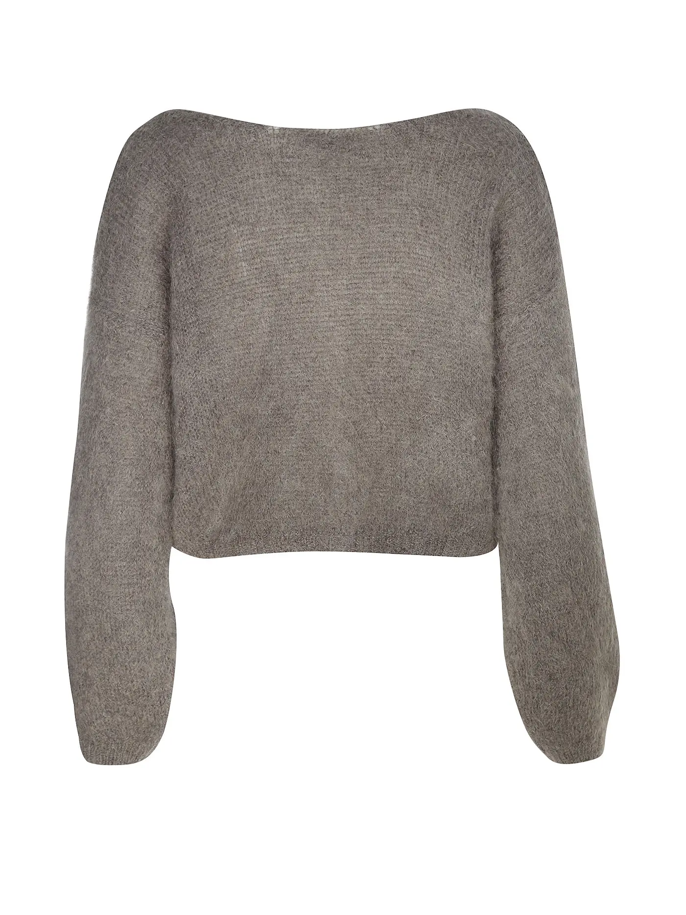 AMERICAN DREAMS | Cardigan Cropped Fit CORNELIA | braun